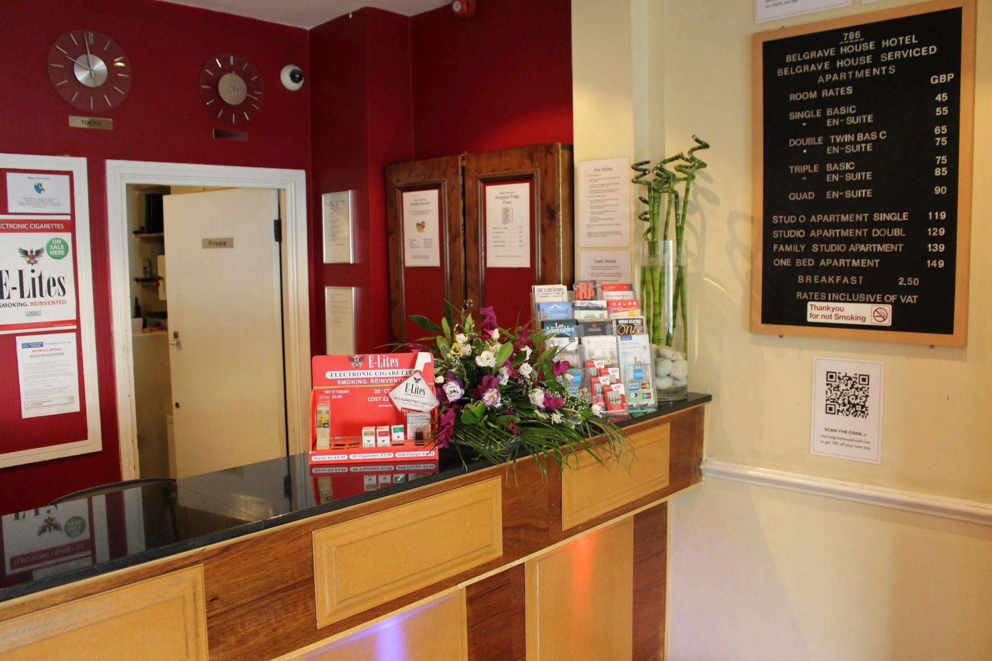 Belgrave House Hotel Londyn Zewnętrze zdjęcie